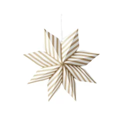 Adventsstjärna Claus 60cm Guld