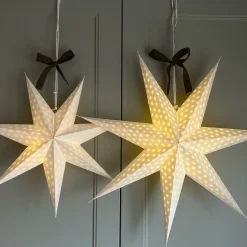 Adventsstjärna Elias 100cm vit