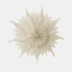 Adventsstjärna Eva Stripe Dia 50cm Beige