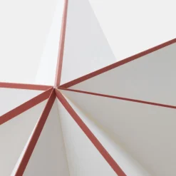 Adventsstjärna Noelle 90cm Vit/röd