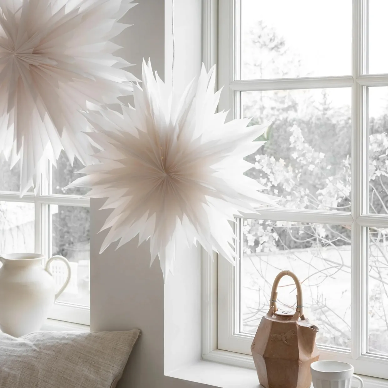 Adventsstjärna Oslo 60 cm Vit