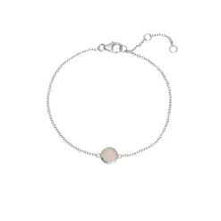 Armband Dear Silver Rosa