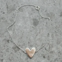 Armband Freja 19 cm silver