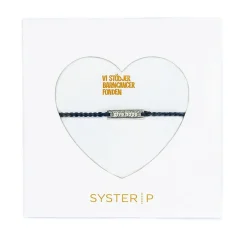 ARMBAND GIVE HOPE tråd/silver Navy