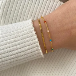 Armband Santa Monica Multi Guld