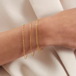 Armband Sheer Mirror Guld