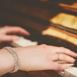 Armband tenn/silver 17