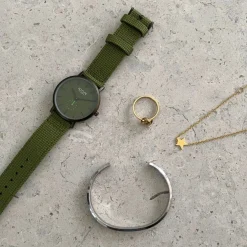 Armbandsur Rece 38 mm Mörkgrön