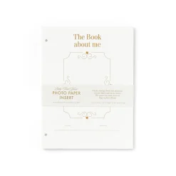 Baby Album Insert Paper - My First Year Multi