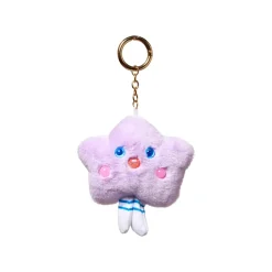 BAG CHARM Star Purple