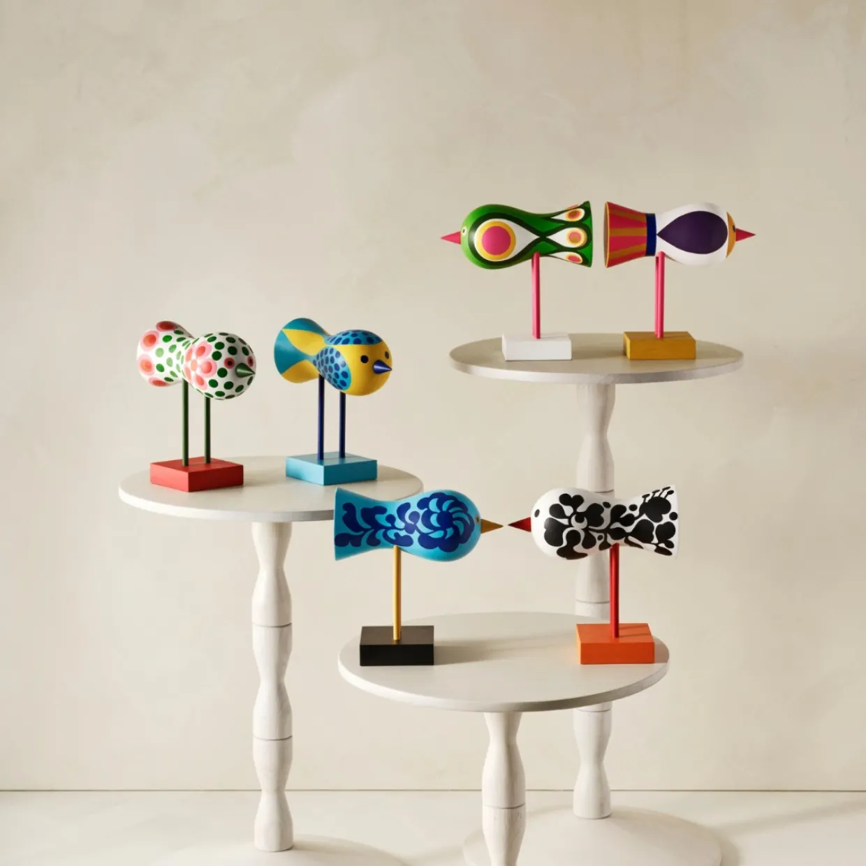 Birds 1967 No.5 Blå/Gul