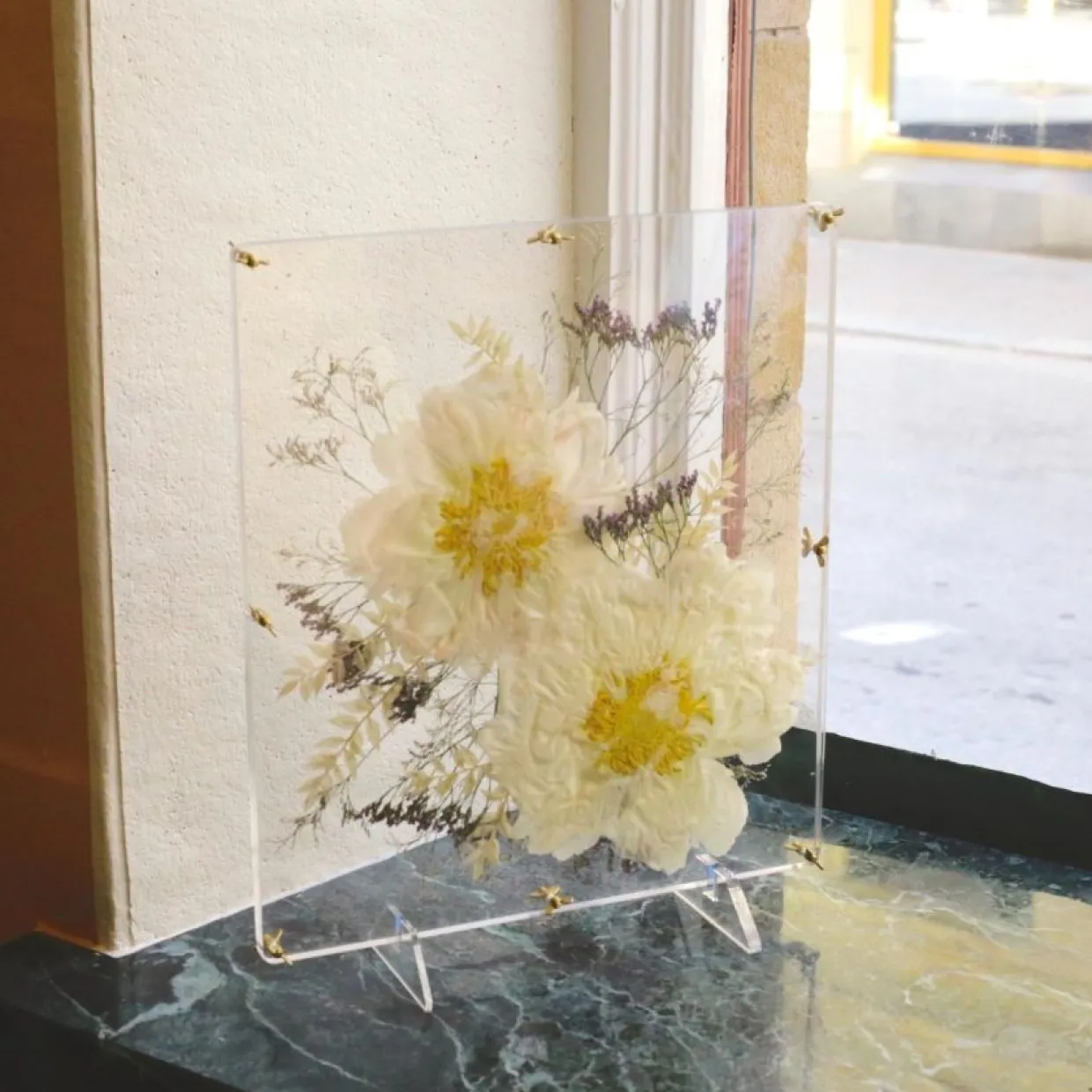 Blompress Ängsfälla Fönster