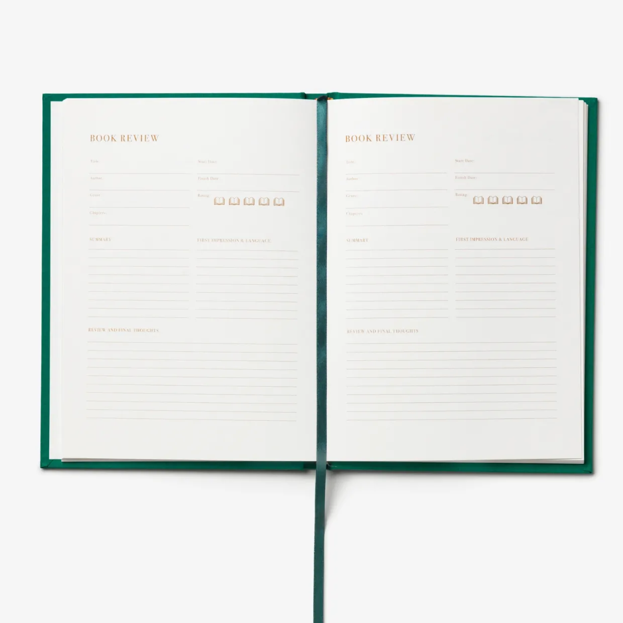 Bok The Book Club - Reading Journal