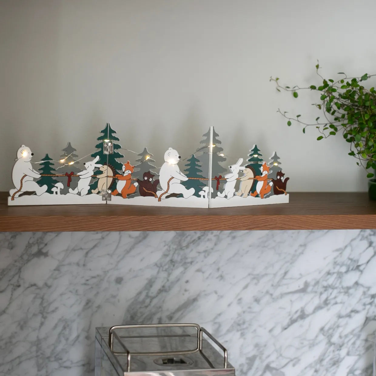 Bordsdekortion Forest friends