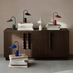 Bordslampa Uppladdingsbar Arum Klarblå