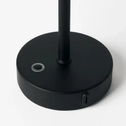 Bordslampa uppladdningsbar Ebba Svart