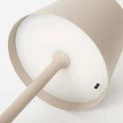 Bordslampa Uppladningsbar ELSA Beige