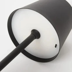 Bordslampa Uppladningsbar ELSA Svart