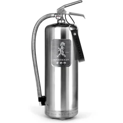 Brandsläckare 6 kg rostfritt stål Solstickan
