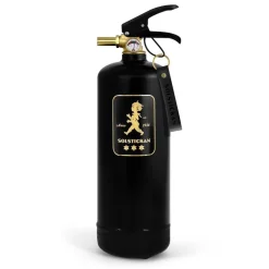 Brandsläckare svart/guld solstickan 2kg