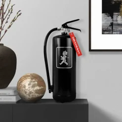 Brandsläckare 6kg svart/svart Solstickan