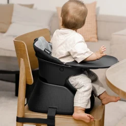 Bärbar barnstol Hannie Charcoal Black