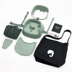 Bärbar barnstol Hannie Sage Green