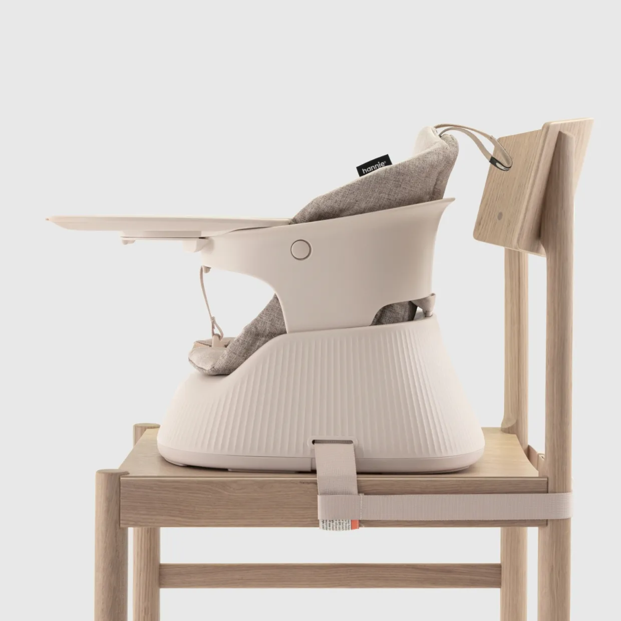 Bärbar barnstol Hannie White Sand