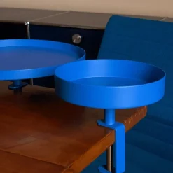 Bricka Clamp Tray S klarblå