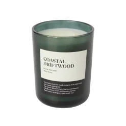 Doftljus med kork lock 450gr Mörk grön