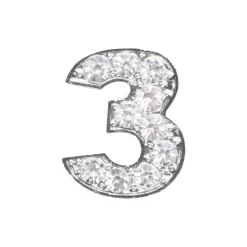 DRMZ 3 - Silver Rhinestone