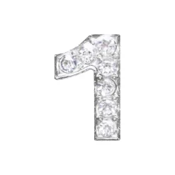 DRMZ 1 - Silver Rhinestone