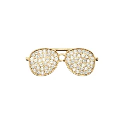 DRMZ Rhinestone Glasses Silver