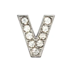 DRMZ V - Silver Rhinestone