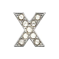 DRMZ X - Silver Rhinestone