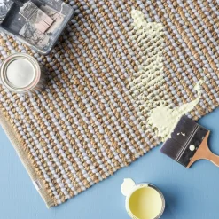 Dörrmatta Stop 80x50cm Blå