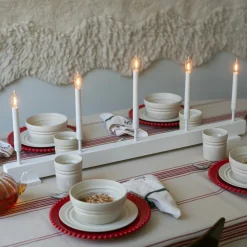 Elljusstake Storm vit