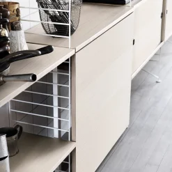 Fällbord beige/beige