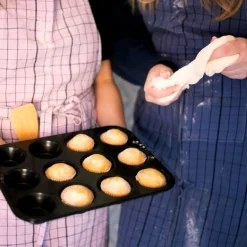 Förkläde Rutan 70c90 cm Syrén