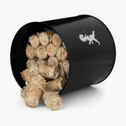 Förvaringsburk rund, Svart