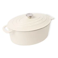 Gjutjärnsgryta Granberg oval 6L Cream