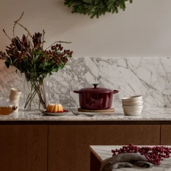 Gjutjärnsgryta Granberg rund 4L Burgundy