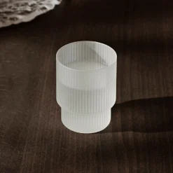 Glas Ripple 4-P 7x9cm Frostad