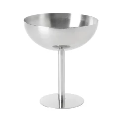 Glasskål på fot Bistro Silver