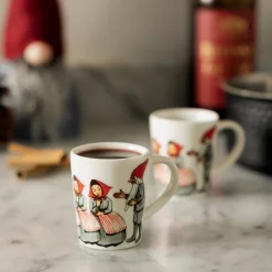 Glöggmugg Tomtefamiljen 2-p 10c