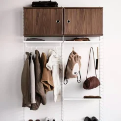 Golvgavel 200x30 1-p svart