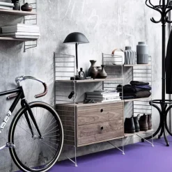 Golvgavel 115x30 1-p vit