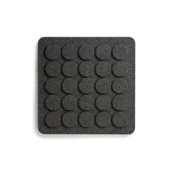 Grytunderlägg Dots kork svart