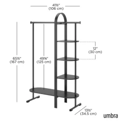 Hallförvaring Bellwood Svart