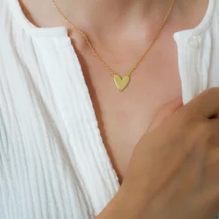 Halsband Freja 45 cm guld